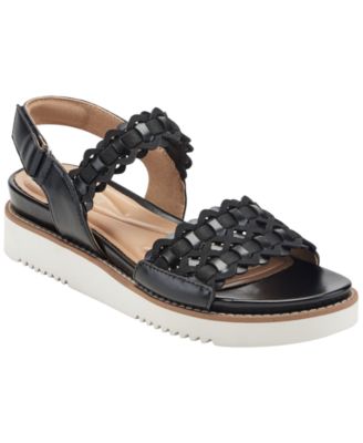 Women's Warna Woven Flat Slingback Sandals