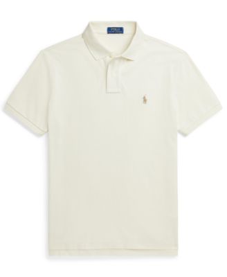 Men's Custom Slim-Fit  Mesh Polo Shirt