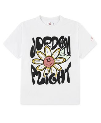 Girls' 7-16 Flower Flight Crewneck T-Shirt
