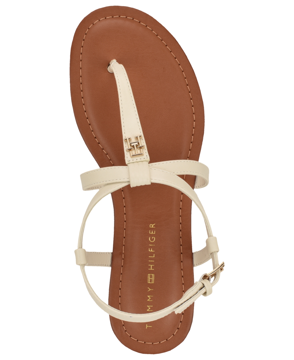 Tommy Hilfiger Women's Lohian Strappy Flat Thong Sandals