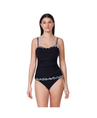Women's Layla Tricolore D-Cup Tankini Top