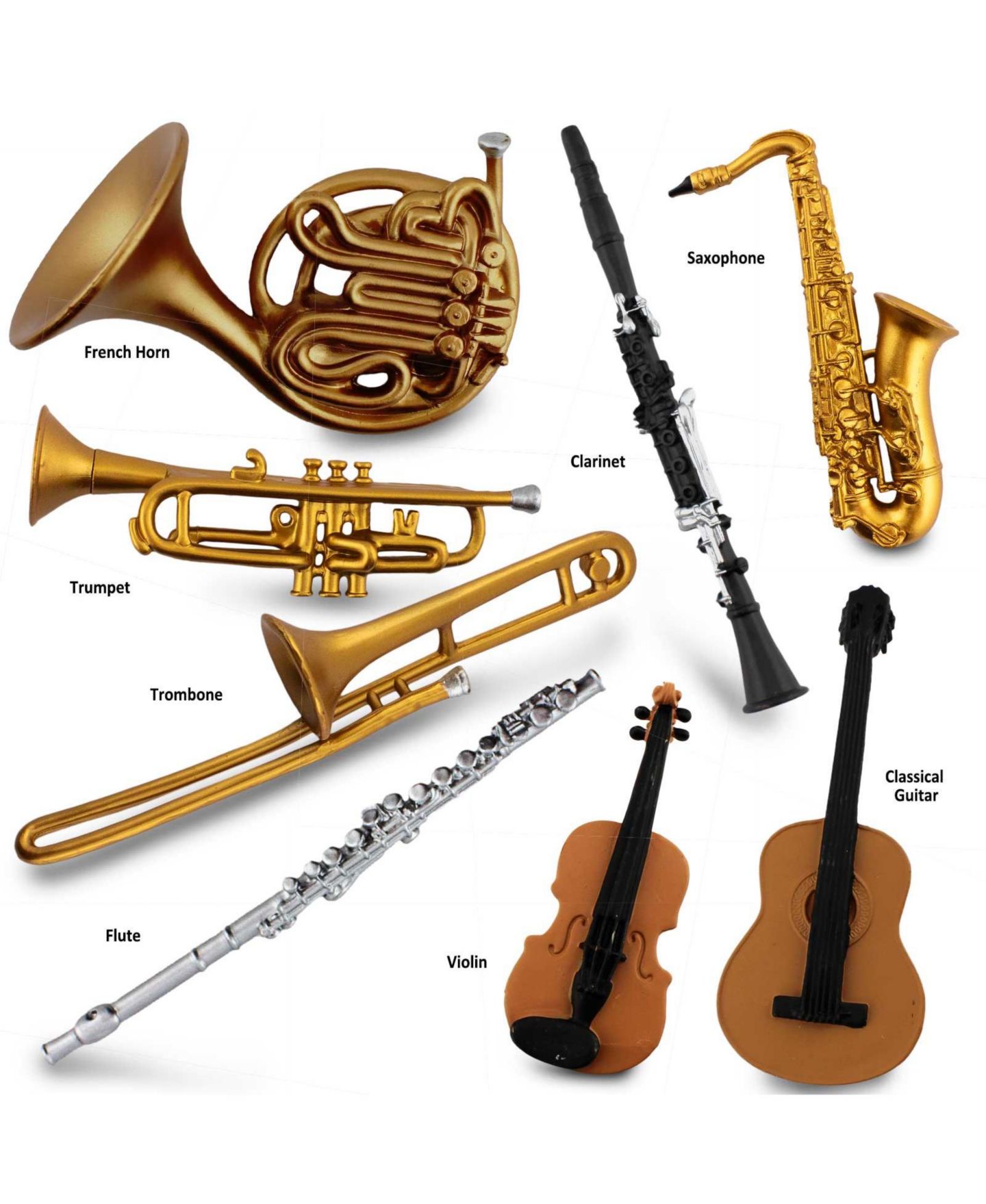 Детские игрушки Safari Ltd. Musical Instruments, цвет: Разноцветный — фото 2