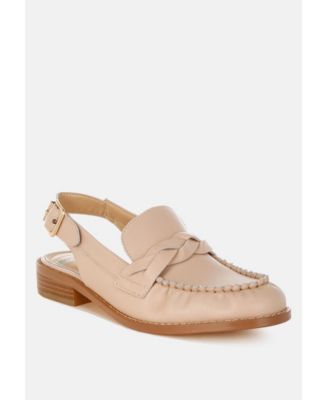 Women's Jemykin Genuine Leather Loafer Sandals