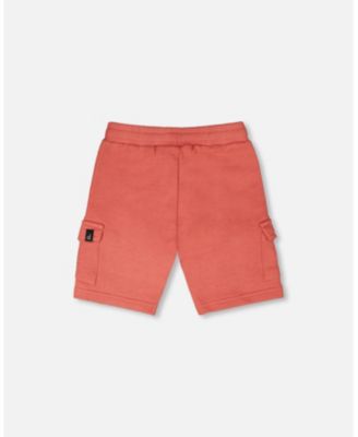 Toddler Boys French Terry Shorts Brick