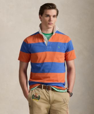 Men's Short-Sleeve Rugby Polo Shirt