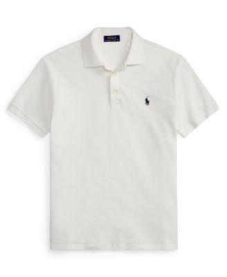 Men's Custom Slim-Fit Honeycomb-Mesh Polo Shirt