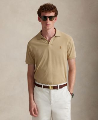 Men's Classic-Fit Stretch Mesh Polo Shirt