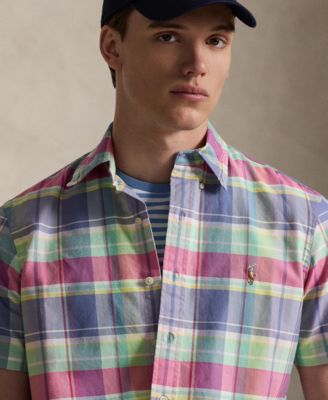 Men's Classic-Fit Short-Sleeve Oxford Shirt