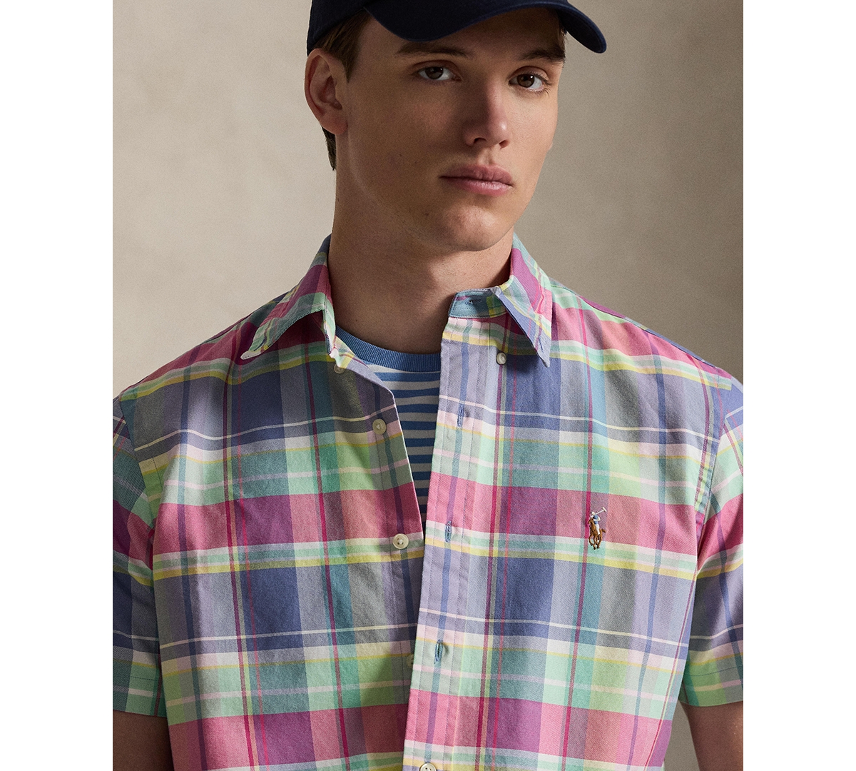 Polo Ralph Lauren Men's Classic-Fit Short-Sleeve Oxford Shirt