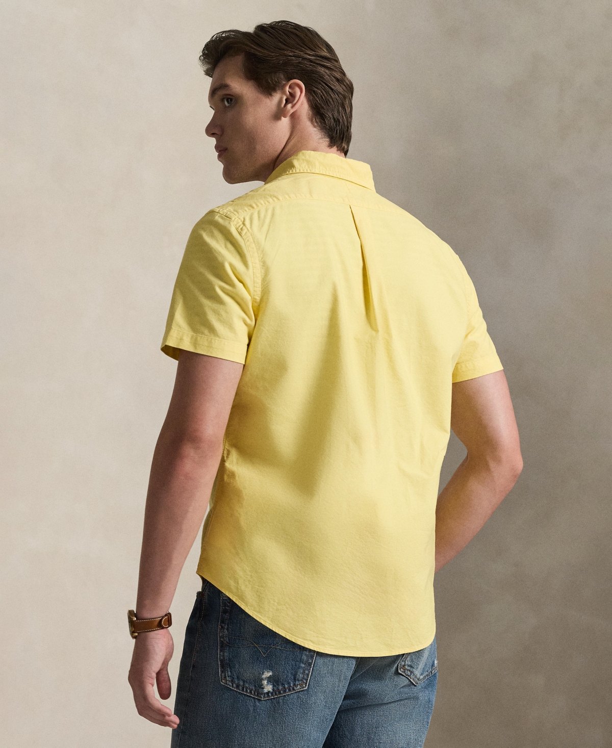 Polo Ralph Lauren Men's Garment-Dyed Oxford Shirt