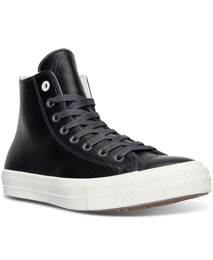 Converse Men's Chuck Taylor All Star II High Top Mesh Backed Leather ...