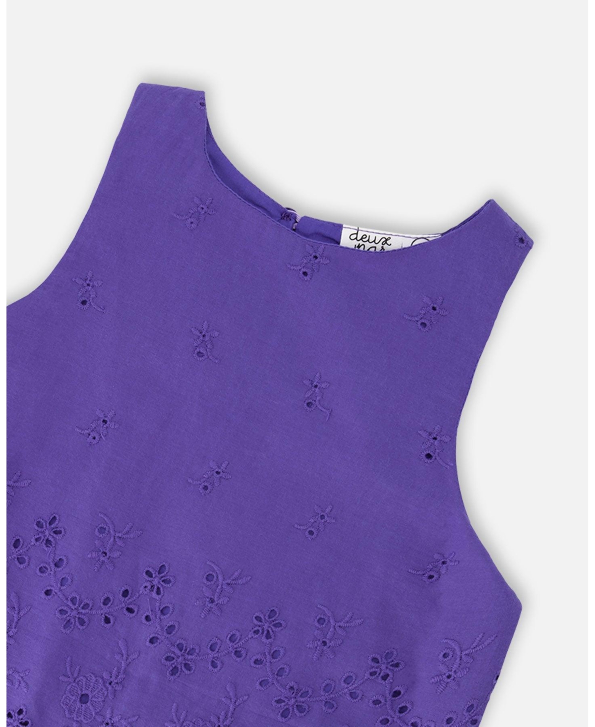 Deux par Toddler Girls Sleeveless Top and Skirt Set Mauve