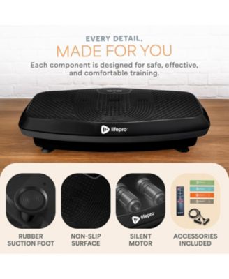 Hovert 3D Vibration Plate Machine – Dual Motor Oscillating Platform for Full Body Workout, Recovery, Strength & Circulation