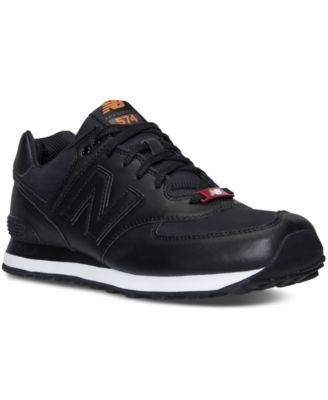 new balance 574 flight jacket black