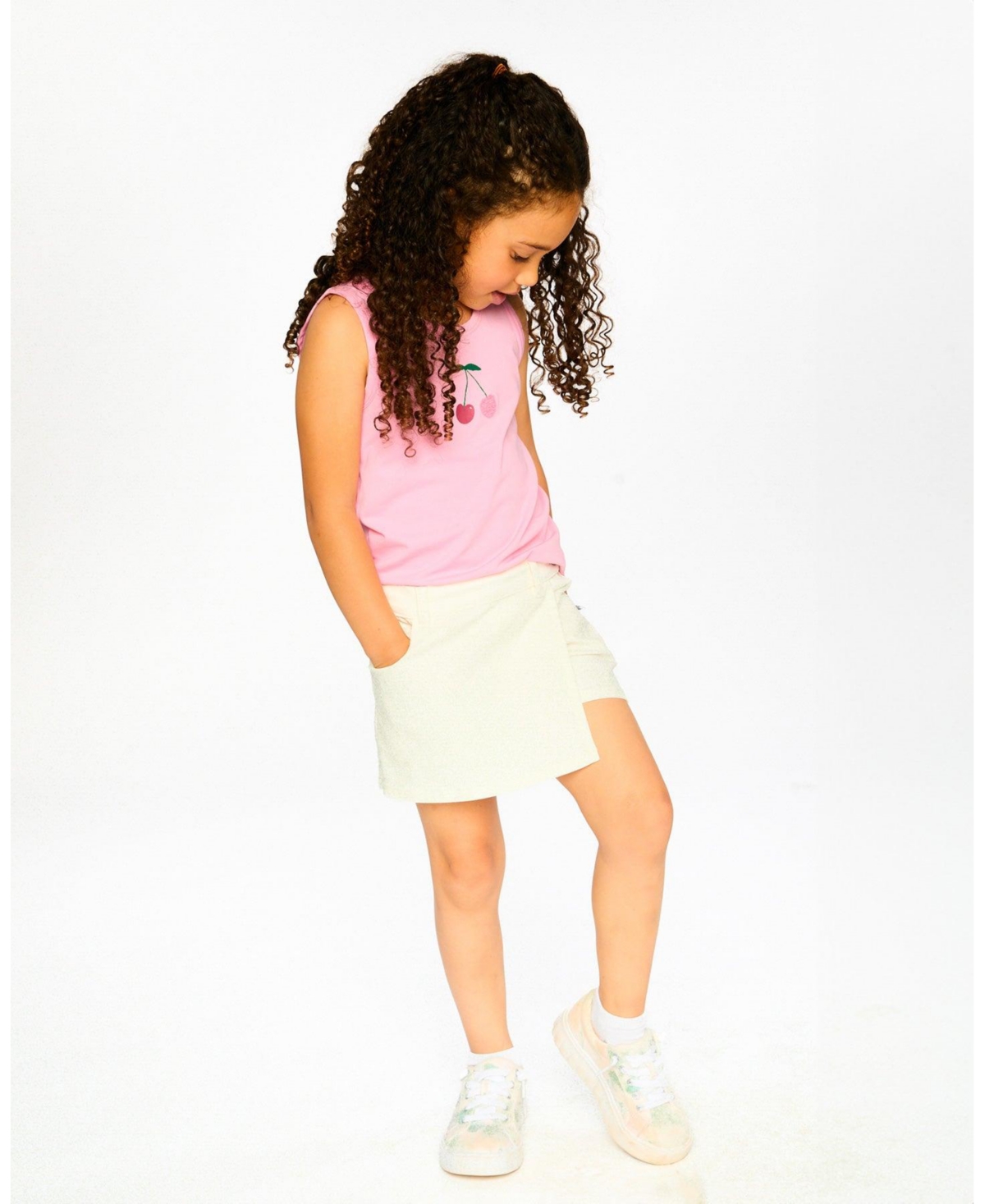Deux par Big Girls Stretch Twill Skort