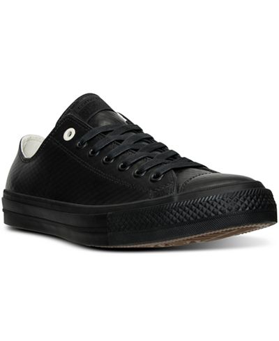 Converse Men's Chuck Taylor All Star II Ox Mesh Backed Leather Casual Sneakers from Finish Line