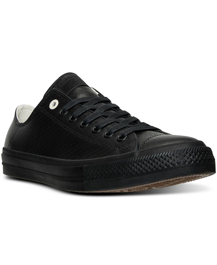 Converse Men's Taylor All Star II Ox Mesh Backed Leather Casual Sneakers from Finish Line - Macy's