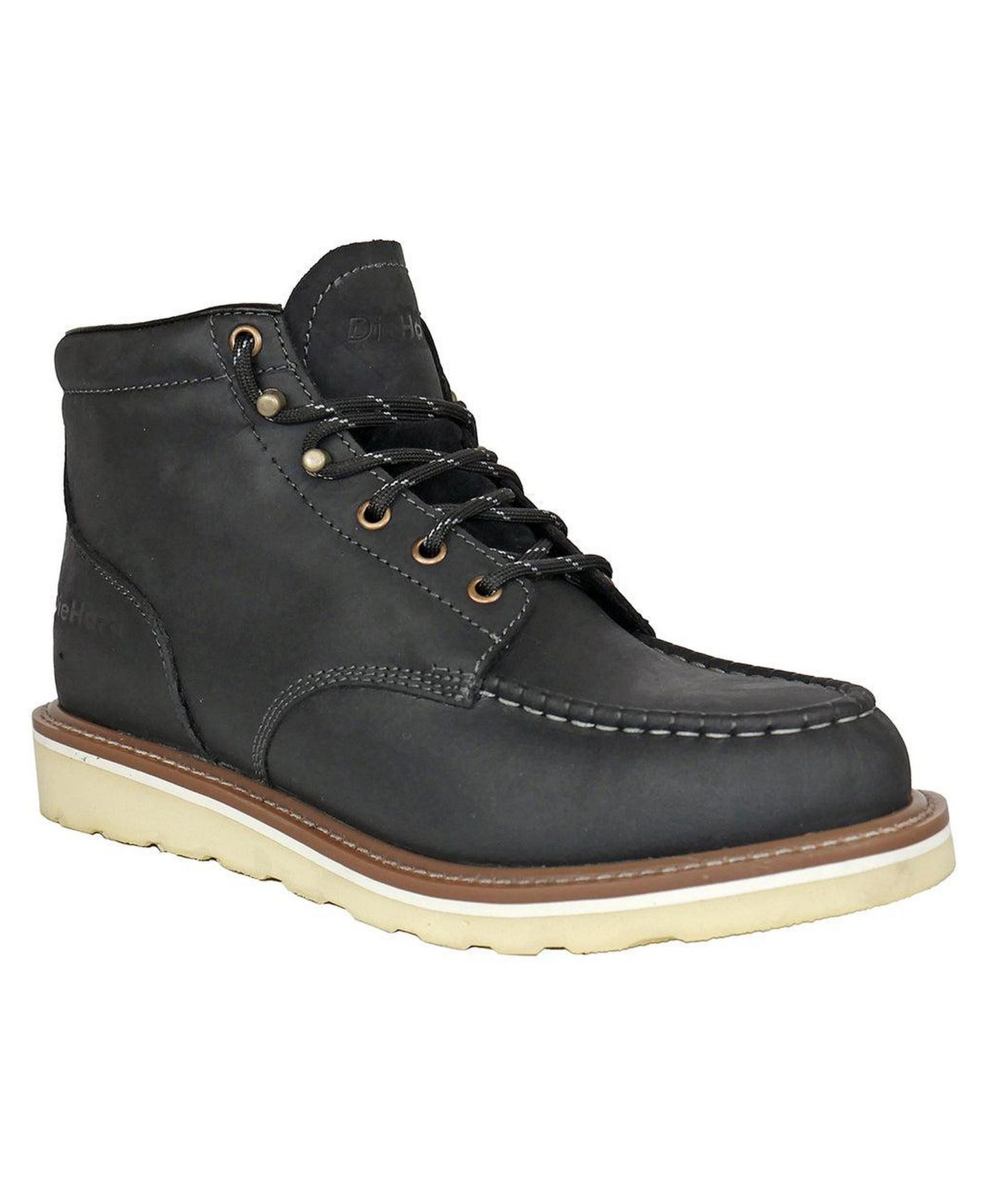 Мужские ботинки DieHard Mustang 6 Inch Soft Toe Work Boot, цвет: Чёрный — фото 1