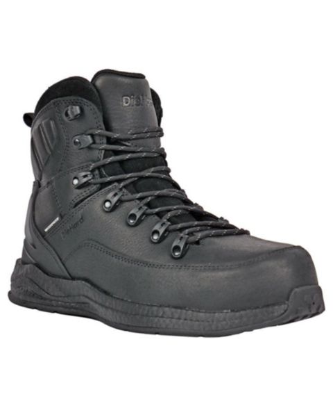 Мужские ботинки DieHard Ventura Soft Toe Side-Zipper Work Boot, цвет: Чёрный кожаный
