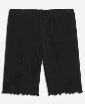 Girls' 5-20 Ribbed Bike Shorts