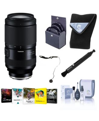 70-180mm f/2.8 Di III VC VXD G2 Lens for Sony E, Bundle with 67mm Filter Kit, PC Software Kit, Pen Lens Cleaner, Lens Wrap, Lens Cap Tether