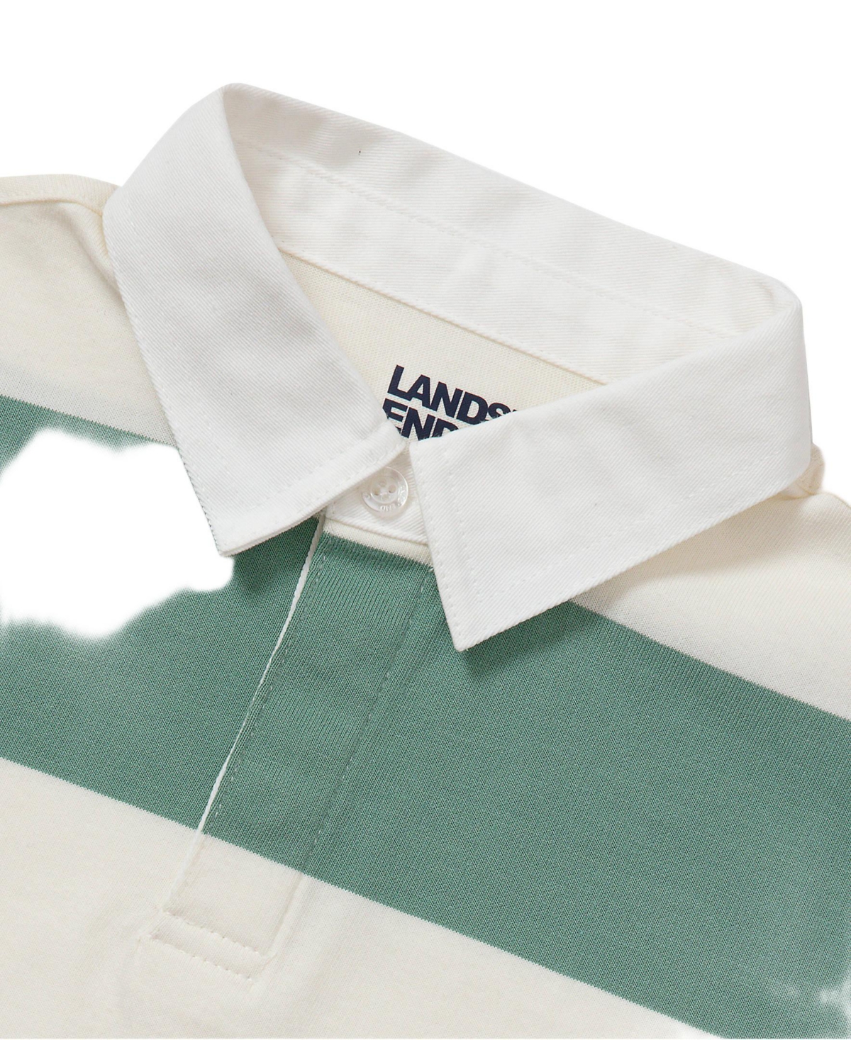 Lands' End Boys Short Sleeve Rugby Polo Shirt