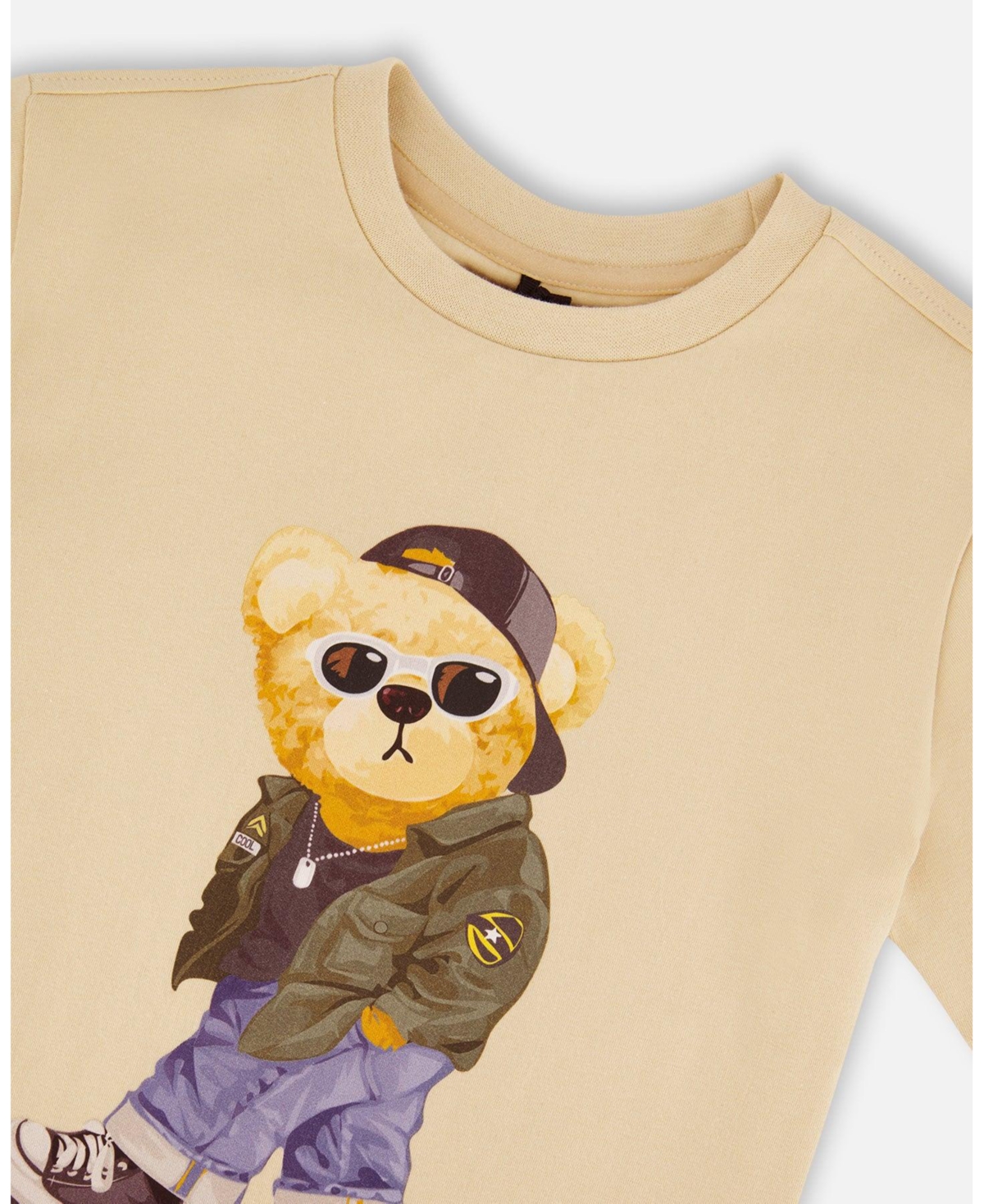 Deux par Big Boys Cotton Jersey T-Shirt