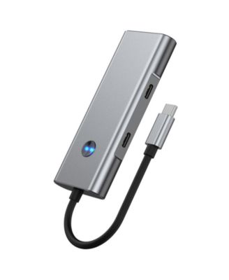 6 in 1 USB C Hub with 10Gbps USB A & USB C Ports