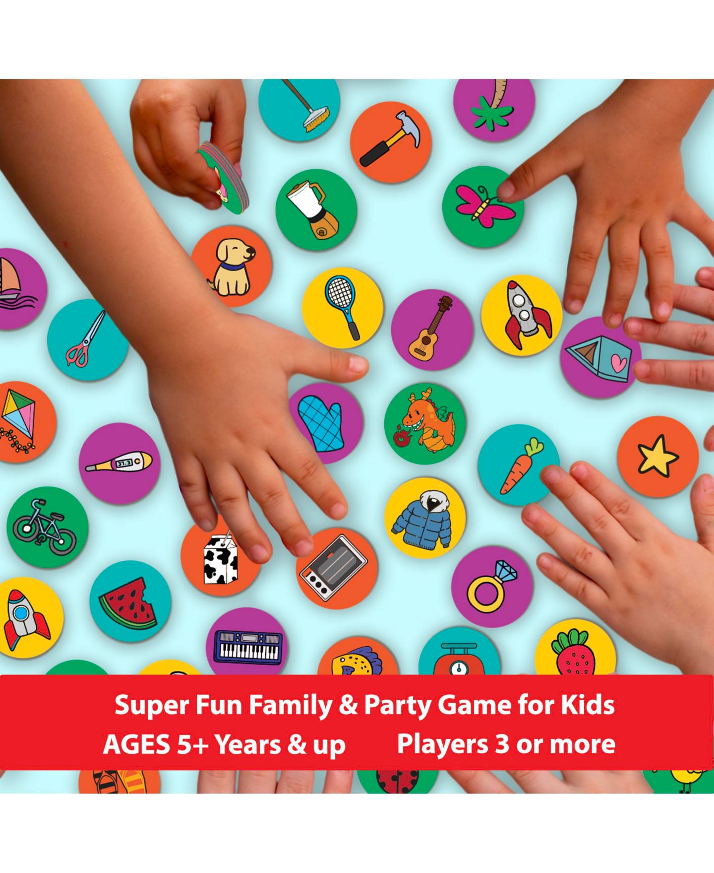 Детская настольная игра Chalk & Chuckles Not That One Family Travel-Friendly Board Game, Ages 5+ — фото 2