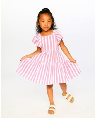 Big Girls 4–16 Crinkle Jersey Dress