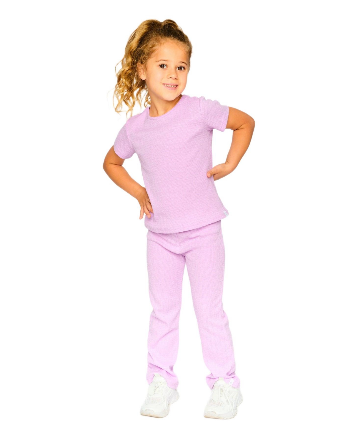 Deux par Deux Big Girls Crinkle Jersey Leggings