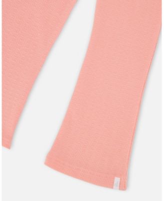 Toddler Girls Crinkle Jersey Leggings Peach Pink - Toddler|Child