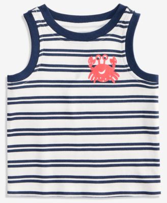 Baby Boys' (0-24) Mix & Match Crab Tank Top