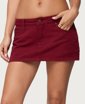 Women's Camelia Denim Mini Skirt