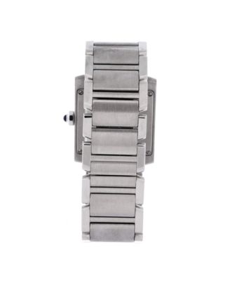 Tank Francaise Quartz Watch in Stainless Steel 25mm