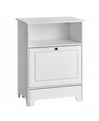 All-in-One Pet Feeding Station: Elevated Dog Bowls & Storage Cabinet for Food and Toys