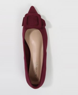 Womens Rhianna Pointed Skimmer Flat
