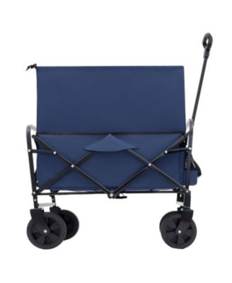 Extendable Collapsible Storage Wagon Utility Carts w/ 225LBS Capacity, 360° Wheels