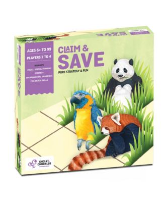 Strategy Game, Learn About Wildlife Animals, Endangered Species - Claim and Save