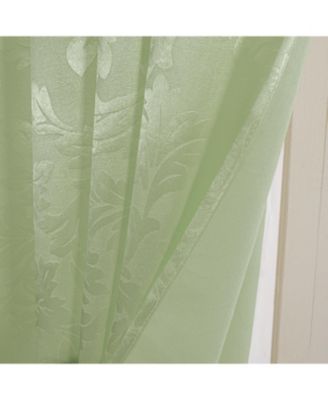 100% Polyester Aiden Printed Textured Grommet Curtain Panel
