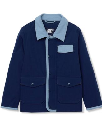 Girls Water Resistant Utility Jacket