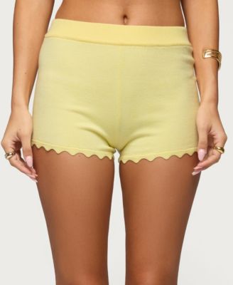 Women's Rosie Scalloped Knit Shorts