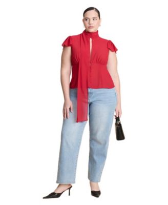 Women's Heart Pocket Naomi Straight Leg Jean