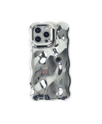 Chrome Bubbles iPhone 14 Pro Case
