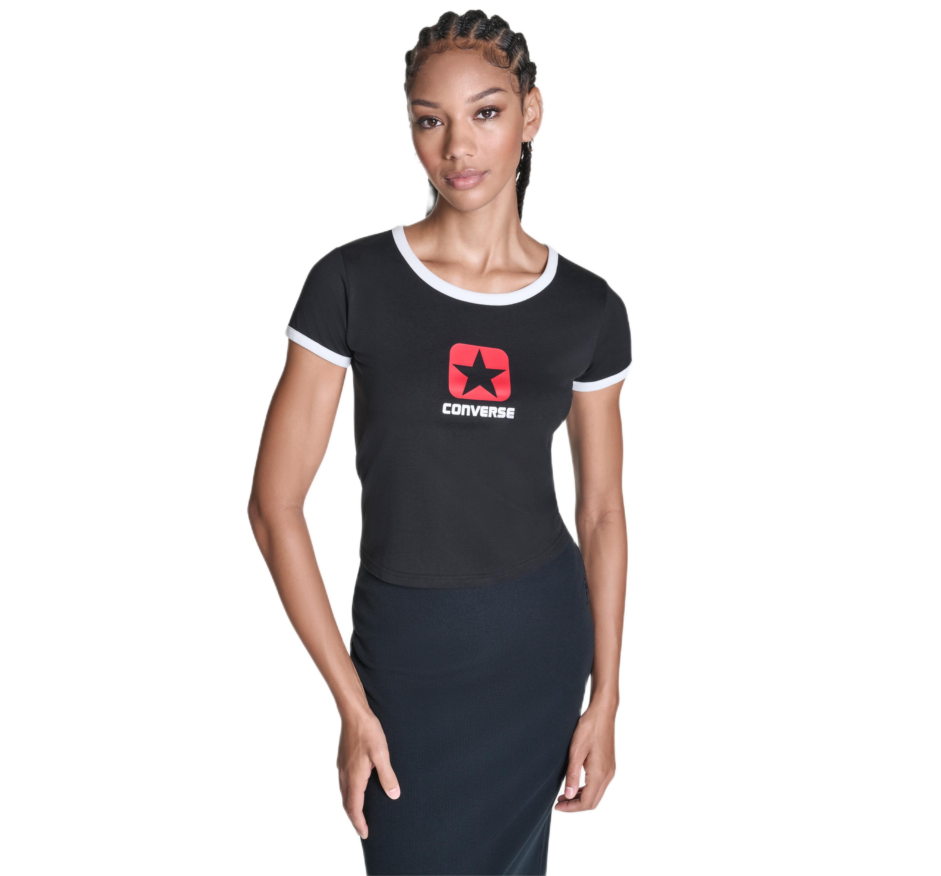 Converse Women's Retro Box Star T-Shirt