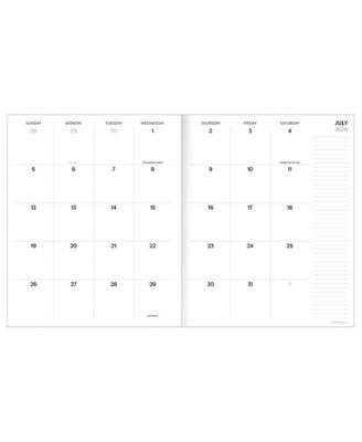 July 2026 - June 2027 Lucky Leopard Large Monthly Planner