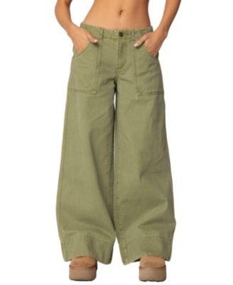 Women's Vivienne Twill Baggy Pants