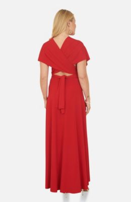 Women's Jersey Stretch Multiway Maxi Dress