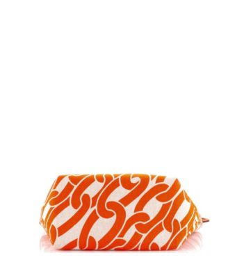 25 Sac Steeple Tote Printed Toile with Leather