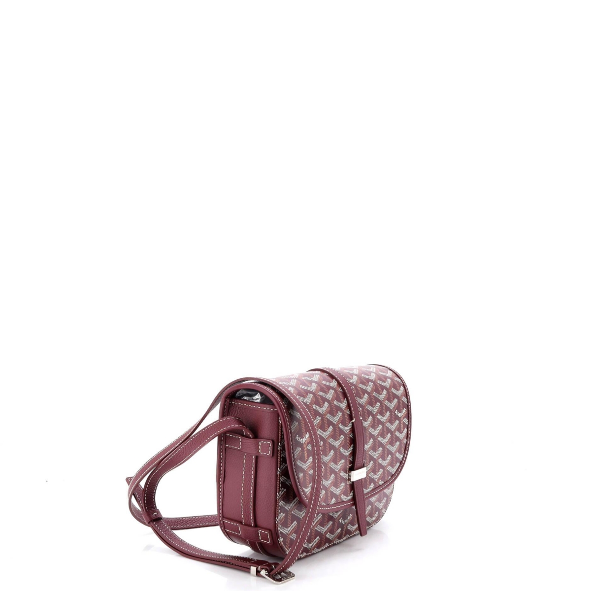 Pre-Owned Goyard Pm Belvedere Ii Messenger Bag Coated Canvas
